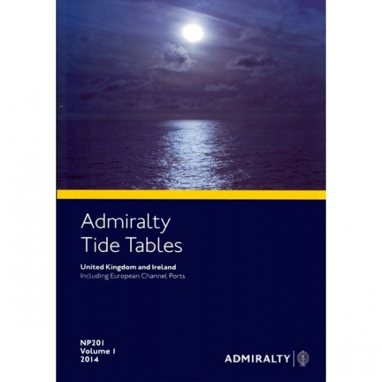 Admiralty Tide Tables Vol. 1 2014 NP201-14