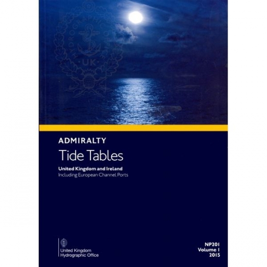 Admiralty Tide Tables Vol. 1 2015 - UK & Ireland (NP201-15)