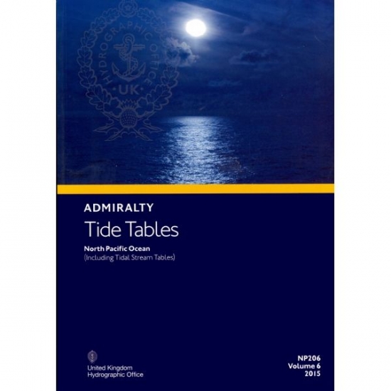 Admiralty Tide Tables Vol. 6 2015 - North Pacific Ocean (NP206-15)